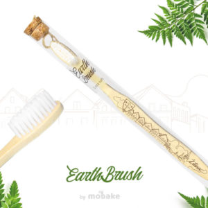 MOBAKE EarthBrush™ ŽILINA Bambusová zubná kefka ako Suvenír | 3010 Extra Soft