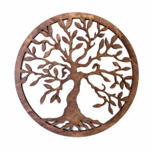 Flukoland Obraz Strom života Simple Walnut 40cm