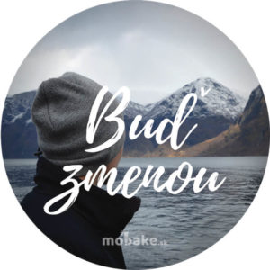 Inšpiratívne nálepky ⌀ 10cm – Buď zmenou
