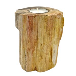 Mobake Kamenný Svietnik na jednu sviečku – Vysoký 9,5×8,5×5,5cm