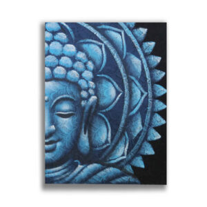 Obraz Modrý Buddha Mandala 60x80cm