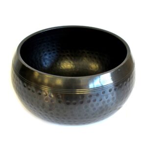 Spievajúca miska Čierna 18cm